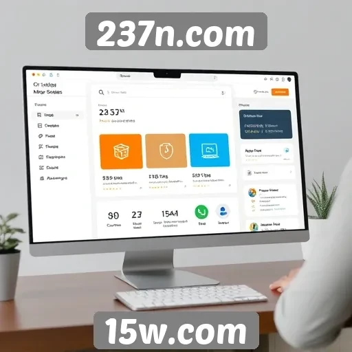 Navegando pela interface intuitiva do 237n.com